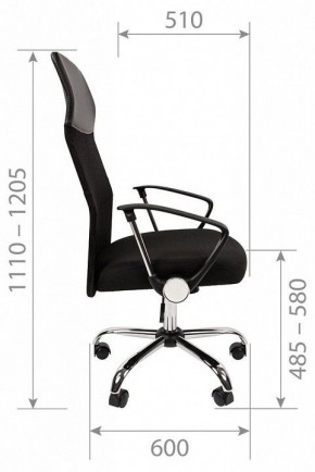 Кресло компьютерное Chairman 610 в Игриме - igrim.mebel24.online | фото 6