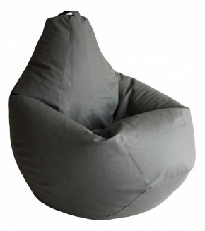 Кресло-мешок Серая ЭкоКожа L в Игриме - igrim.mebel24.online | фото