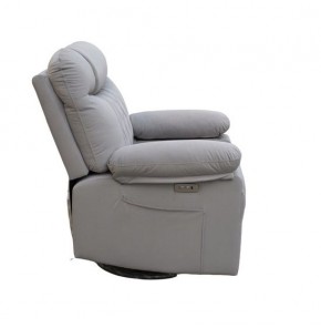 Кресло-реклайнер БРИСТОЛЬ (ткань светло-серый) в Игриме - igrim.mebel24.online | фото 4