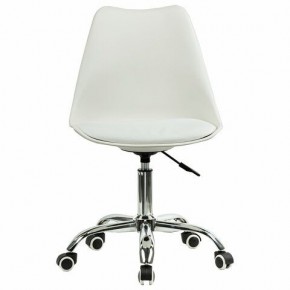 Кресло стул BRABIX "Eames MG-310 CH", хром, пластик белый, экокожа белая, 532923 в Игриме - igrim.mebel24.online | фото 1