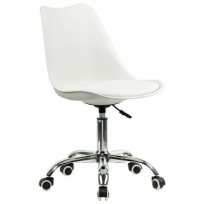 Кресло стул BRABIX "Eames MG-310 CH", хром, пластик белый, экокожа белая, 532923 в Игриме - igrim.mebel24.online | фото 2