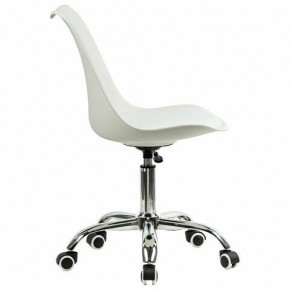 Кресло стул BRABIX "Eames MG-310 CH", хром, пластик белый, экокожа белая, 532923 в Игриме - igrim.mebel24.online | фото 3