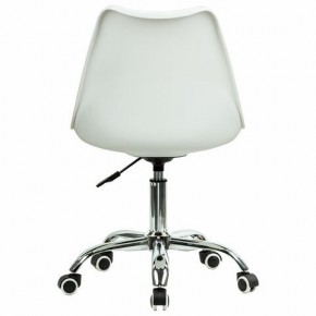 Кресло стул BRABIX "Eames MG-310 CH", хром, пластик белый, ткань серая, 532924 в Игриме - igrim.mebel24.online | фото 4