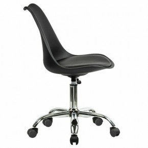 Кресло стул BRABIX "Eames MG-310 CH", хром, пластик черный, экокожа черная, 532925 в Игриме - igrim.mebel24.online | фото 3