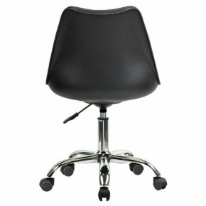 Кресло стул BRABIX "Eames MG-310 CH", хром, пластик черный, экокожа черная, 532925 в Игриме - igrim.mebel24.online | фото 4