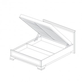 Кровать-1 с подъемным основанием 1600 Сиена в Игриме - igrim.mebel24.online | фото 7