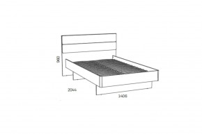 Кровать 1200х2000 "Морти" НМ 041.20 Х с основанием в Игриме - igrim.mebel24.online | фото 7