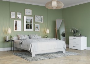 Кровать 1,6 VICTOR + основание (Белый) в Игриме - igrim.mebel24.online | фото 4
