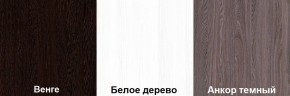 Кровать-чердак Пионер 1 (800*1900) Ирис/Белое дерево, Анкор темный, Венге в Игриме - igrim.mebel24.online | фото 2