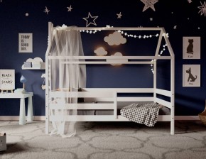 Кровать-домик 80*190 Белый в Игриме - igrim.mebel24.online | фото 2