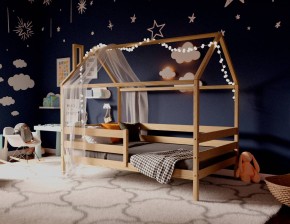 Кровать-домик 80*190 без покраски в Игриме - igrim.mebel24.online | фото 3