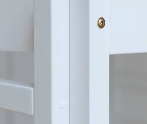 Кровать-домик двухъярусная 80*190 Белый в Игриме - igrim.mebel24.online | фото 3