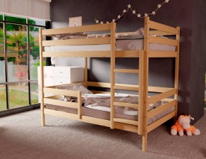 Кровать двухъярусная без крыши 80*190 без покраски в Игриме - igrim.mebel24.online | фото 2