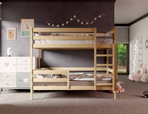 Кровать двухъярусная без крыши 80*190 без покраски в Игриме - igrim.mebel24.online | фото 3