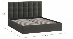 Кровать двуспальная Эмбер в Игриме - igrim.mebel24.online | фото 3