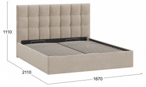 Кровать двуспальная Эмбер с ПМ в Игриме - igrim.mebel24.online | фото 5
