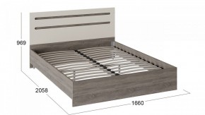 Кровать двуспальная Фьюжн ТД-260.01.03 в Игриме - igrim.mebel24.online | фото 2