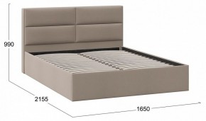 Кровать двуспальная Глосс в Игриме - igrim.mebel24.online | фото 3