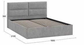 Кровать двуспальная Глосс в Игриме - igrim.mebel24.online | фото 2