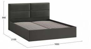 Кровать двуспальная Глосс в Игриме - igrim.mebel24.online | фото 3