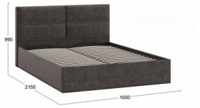 Кровать двуспальная Глосс в Игриме - igrim.mebel24.online | фото 4