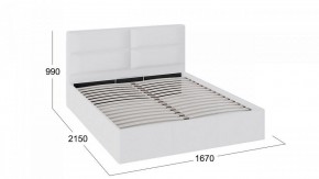 Кровать двуспальная Глосс ТД 319.01.02 в Игриме - igrim.mebel24.online | фото 3