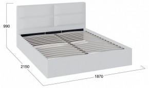Кровать двуспальная Глосс ТД-319.01.08 в Игриме - igrim.mebel24.online | фото 3
