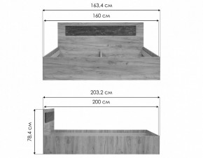 Кровать двуспальная Taika в Игриме - igrim.mebel24.online | фото 12