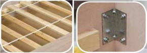 Кровать на уголках №2 1200 ЛДСП в Игриме - igrim.mebel24.online | фото 2