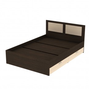 Кровать Ольга L35 (1400) 4 ящика (Венге-ДМ) в Игриме - igrim.mebel24.online | фото