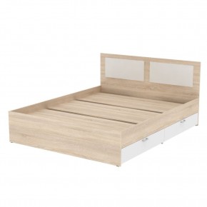 Кровать Ольга L39 (1600) 2 ящика (ДСС-Белый) в Игриме - igrim.mebel24.online | фото
