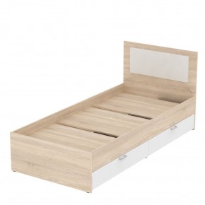 Кровать Ольга L47 (900) 2 ящика (ДСС-Белый) в Игриме - igrim.mebel24.online | фото