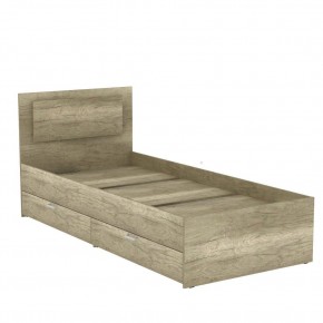 Кровать Ольга L48 (900) 2 ящика (ДКМ) в Игриме - igrim.mebel24.online | фото