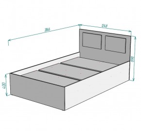 Кровать Ольга L52 (1200) в Игриме - igrim.mebel24.online | фото 2