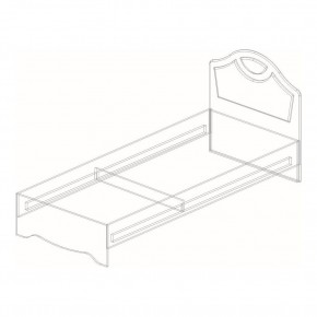 Кровать "ДА-16" Александрия БЕЗ основания 900х2000 в Игриме - igrim.mebel24.online | фото 2