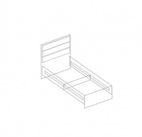 Кровать "Милана" БЕЗ основания 900х2000 в Игриме - igrim.mebel24.online | фото 3