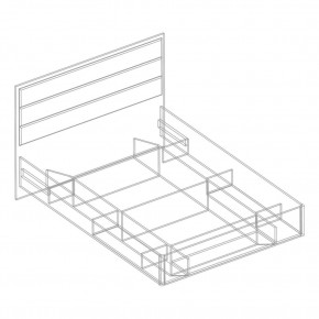 Кровать "Милана" с мягкой спинкой БЕЗ основания 1600х2000 в Игриме - igrim.mebel24.online | фото 4