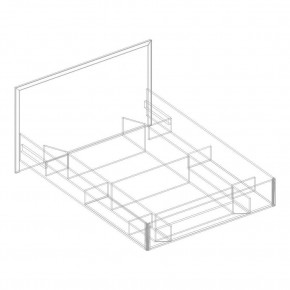 НАОМИ Кровать БЕЗ основания 1200х2000 в Игриме - igrim.mebel24.online | фото 4