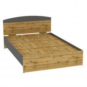 Кровать с основанием "Алиса (L31)" 1400*2000 (ДВ-Графит) в Игриме - igrim.mebel24.online | фото