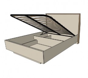 Кровать с основанием с ПМ и местом для хранения (1400) в Игриме - igrim.mebel24.online | фото 2