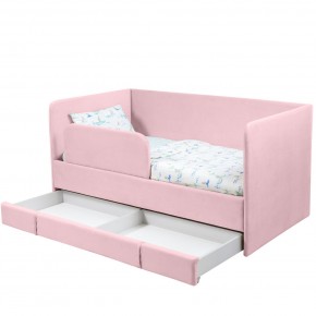Кровать Юна (розовый) в Игриме - igrim.mebel24.online | фото 3