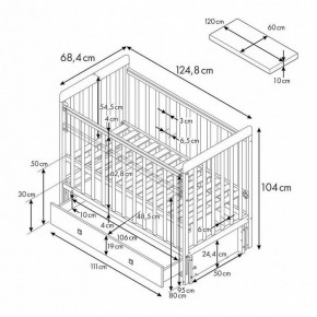 Кроватка Фея 328-01 в Игриме - igrim.mebel24.online | фото 10