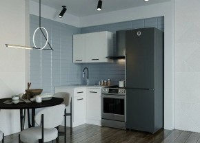 Кухонный гарнитур Белый Глянец 1000*1000 (Стол. 38мм) в Игриме - igrim.mebel24.online | фото 1