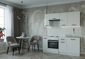 Кухонный гарнитур Белый Глянец 1800 (Стол. 38мм) в Игриме - igrim.mebel24.online | фото 1