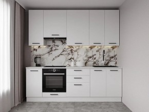 Кухонный гарнитур Белый Глянец 2400 h950 (Стол. 26мм) в Игриме - igrim.mebel24.online | фото 1