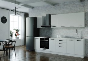 Кухонный гарнитур Белый Глянец 2800 (Стол. 26мм) в Игриме - igrim.mebel24.online | фото 1