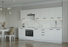 Кухонный гарнитур Белый Глянец 3000 (Стол. 26мм) в Игриме - igrim.mebel24.online | фото