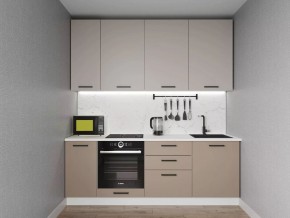 Кухонный гарнитур Каппучино 2200 h950 (Стол. 38мм) в Игриме - igrim.mebel24.online | фото