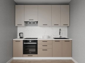 Кухонный гарнитур Каппучино 2400 h950 (Стол. 26мм) в Игриме - igrim.mebel24.online | фото 1