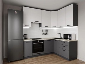 Кухонный гарнитур Меренга 2200*1600 h950 (Стол. 38мм) в Игриме - igrim.mebel24.online | фото 1